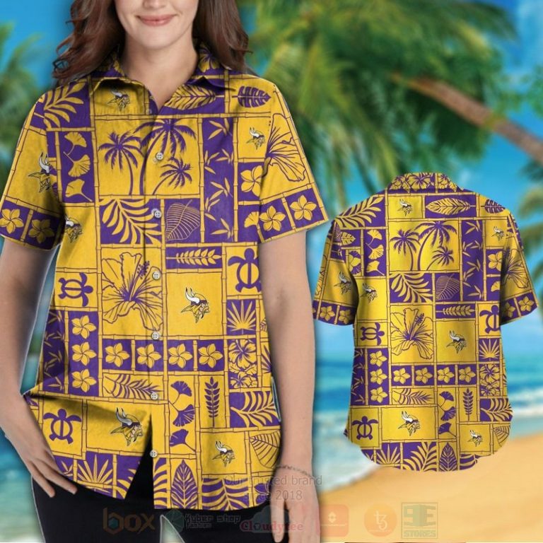 NFL_Minnesota_Vikings_Yellow_Marine_Ecology_Hawaiian_Shirt_Short_1_2-768x768-1