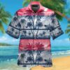 Nfl New England Patriots Light Red-Navy Coconut Tree Hawaiian Shirt