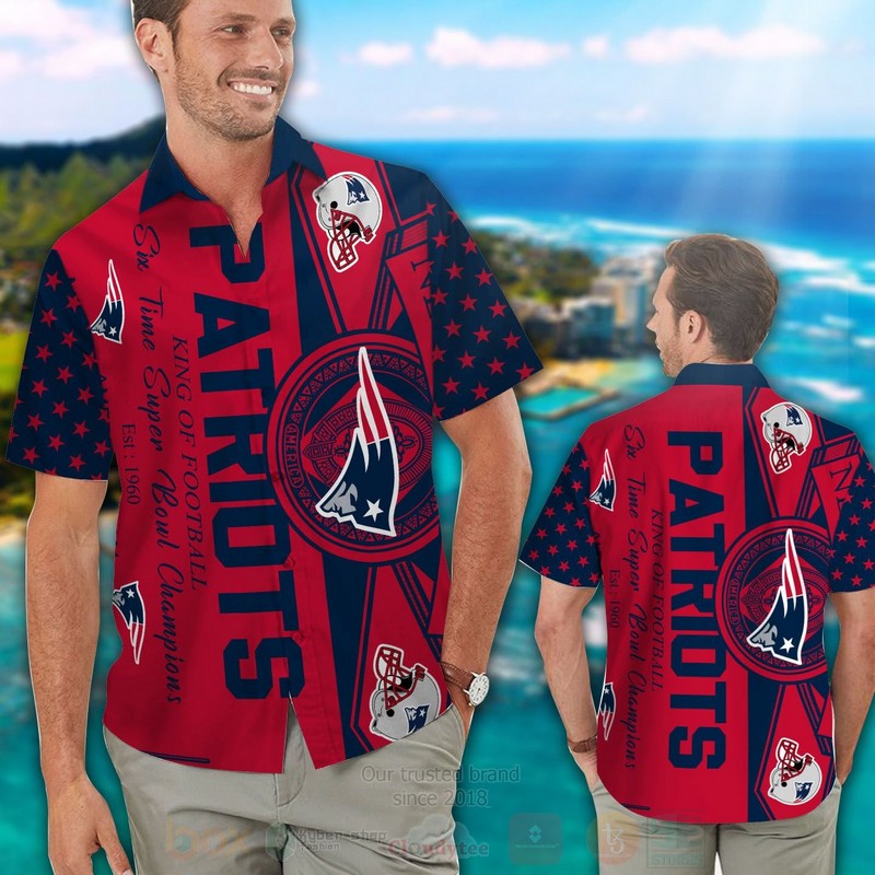 Nfl New England Patriots Men Woman Hawaiian Shirt Nfl New England Patriots Men Woman Hawaiian Shirt