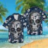 Nfl New England Patriots Sugar Skull Hawaiian Shirt
