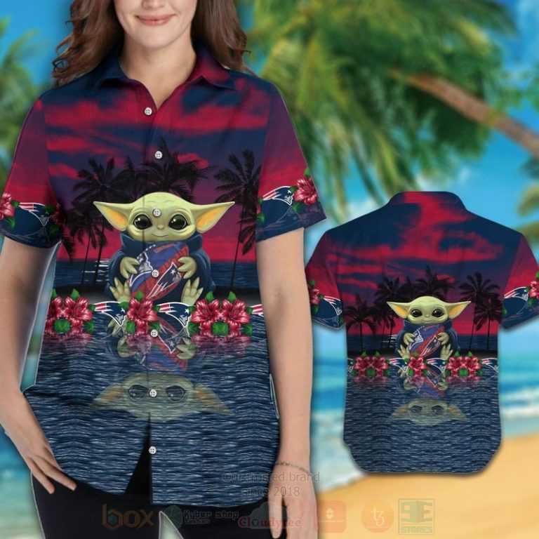NFL_New_England_Patriots_and_Baby_Yoda_Hawaiian_Shirt_Short_1_2-768x768-1