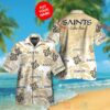 Nfl New Orleans Saints Custom Name Hawaiian Shirt