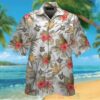 Nfl New Orleans Saints Red Hiibscu Hawaiian Shirt