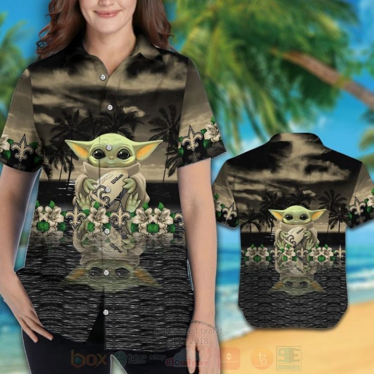 NFL_New_Orleans_Saints_and_Baby_Yoda_Hawaiian_Shirt_Short_1_2-768x768-1