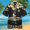 Nfl New Orleans Saints And Minnie Mouse Hawaiian Shirt