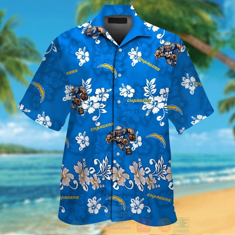 Nfl San Diego Chargers Hawaiian Shirt Nfl San Diego Chargers Hawaiian Shirt