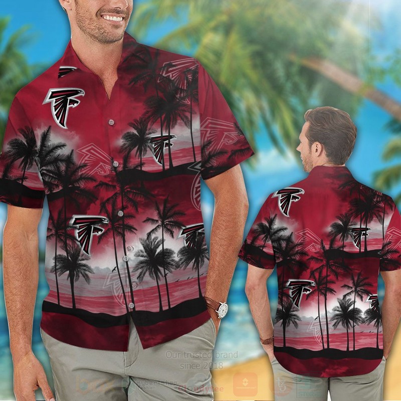 Nfl The Atlanta Falcons Hawaiian Shirt Nfl The Atlanta Falcons Hawaiian Shirt