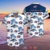 Nhl Columbus Blue Jackets Palm Tree Hawaiian Shirt