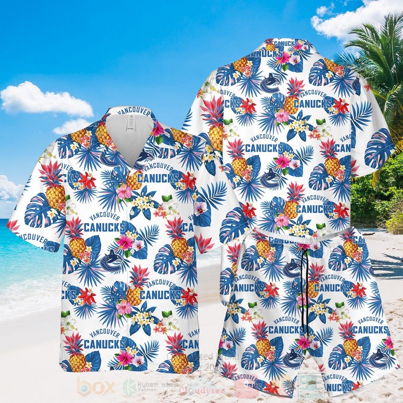 Nhl Vancouver Canucks Hawaiian Shirt Nhl Vancouver Canucks Hawaiian Shirt
