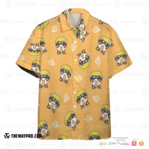 Naruto Shippuden Naruto Chibi Hawaiian Shirt