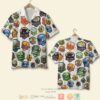 National Park Seamless Pattern Hawaiian Shirt
