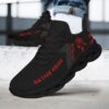 Native American Red Clunky Max Soul Shoes
