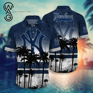 New York Yankees Baseball Team Combo Hawaiian Shirt And Shorts