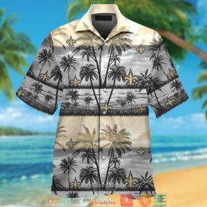 New Orleans Saints Coconut Island Hawaiian Shirt