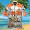 New Orleans Saints Snoopy And Charlie Brown Autumn Hawaiian Shirt