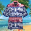 New York Giants Coconut Island White Red Hawaiian Shirt