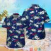 New York Giants Hibiscus Flower Hawaiian Shirt