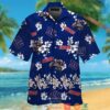 New York Giants Hibiscus Flowers Hawaiian Shirt