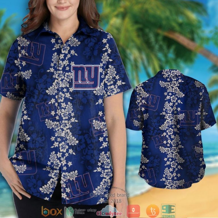 New_York_Giants_hibiscus_flowers_pattern_Hawaiian_Shirt_short_1_2-768x768-1
