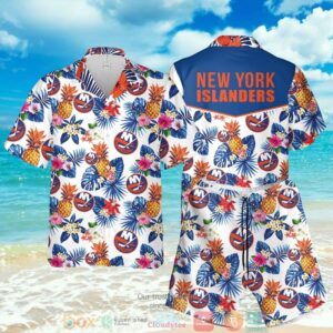 New York Islanders Nhl Pineapple Hawaiian Shirt