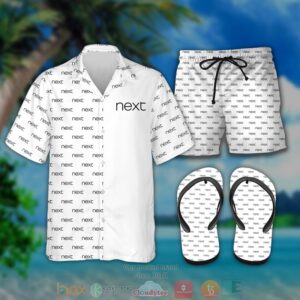 Next Hawaiian Shirt And Short