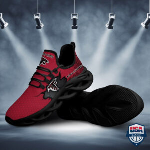 Nfl Atlanta Falcons Cracked Design Custom Name Max Soul Shoes 24