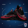 Nfl Atlanta Falcons Geometric Pattern Custom Name Max Soul Shoes 23