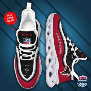 Nfl Atlanta Falcons Max Soul Custom Name Sneaker