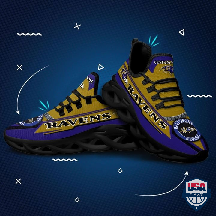 Nfl-Baltimore-Ravens-Geometric-Pattern-Custom-Name-Max-Soul-Shoes-23-1
