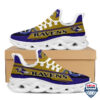 Nfl Baltimore Ravens Geometric Pattern Custom Name Max Soul Shoes 23