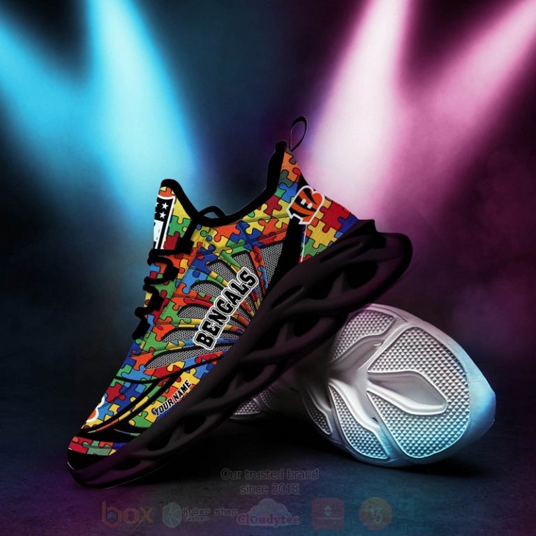 Nfl-Cincinnati-Bengals-Autism-Personalized-Clunky-Max-Soul-Shoes-2
