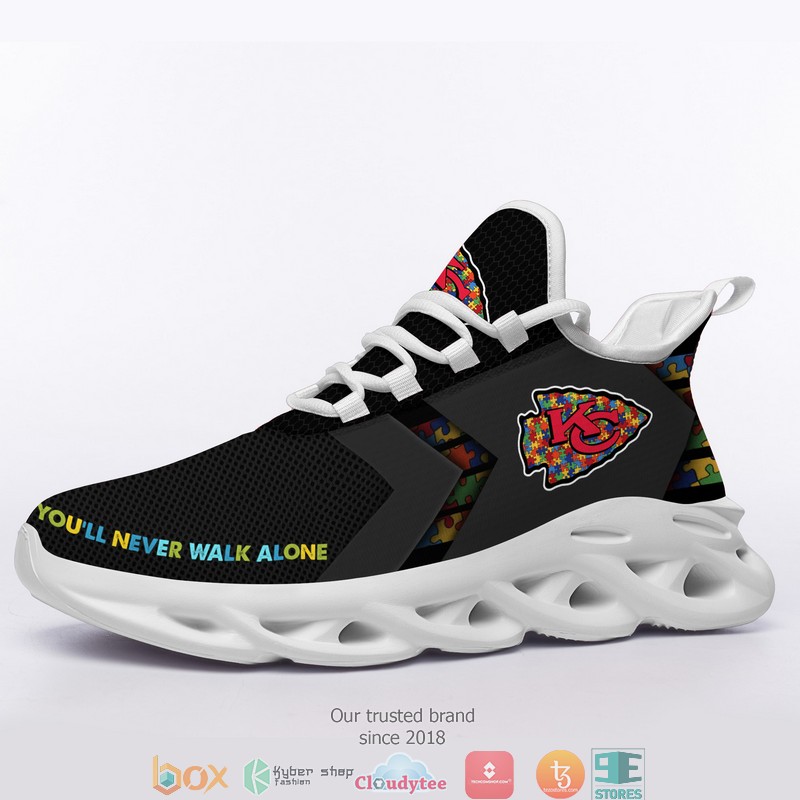 Nfl Kansas City Chiefs Autism Max Soul Sneakers Nfl Kansas City Chiefs Autism Max Soul Sneakers