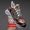 Nfl Kansas City Chiefs-Autism Personalized Clunky Max Soul Shoes