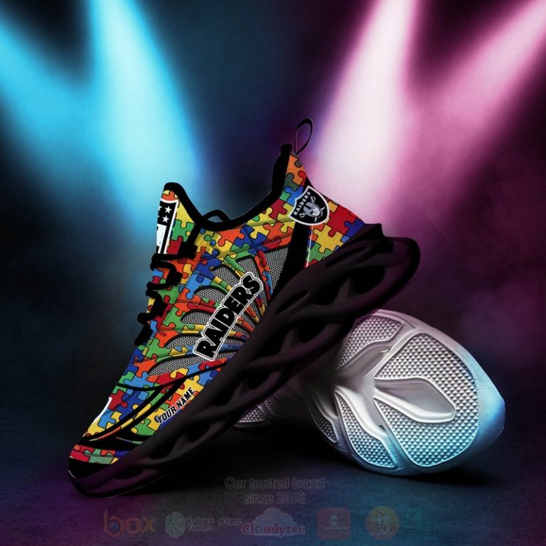 Nfl-Las-Vegas-Raiders-Autism-Personalized-Clunky-Max-Soul-Shoes-2