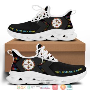 Nfl Pittsburgh Steelers Autism Max Soul Sneakers
