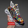 Nfl Washington Redskins-Autism Personalized Clunky Max Soul Shoes