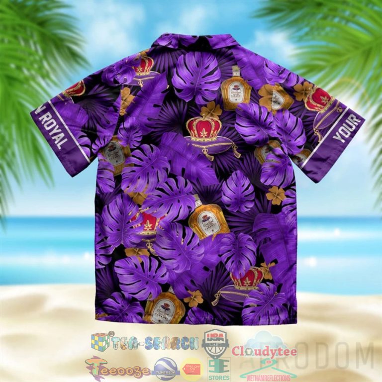 Nm5lI8M5-TH040622-52xxxPersonalized-Name-Crown-Royal-Tropical-Leaves-Hawaiian-Shirt-Beach-Shorts1-768x768-1