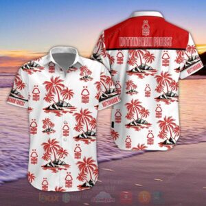 Nottingham Forest F.C Hawaiian Shirt