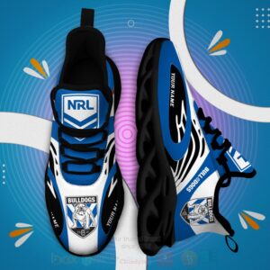 Nrl Canterbury Bulldogs Personalized Clunky Max Soul Shoes