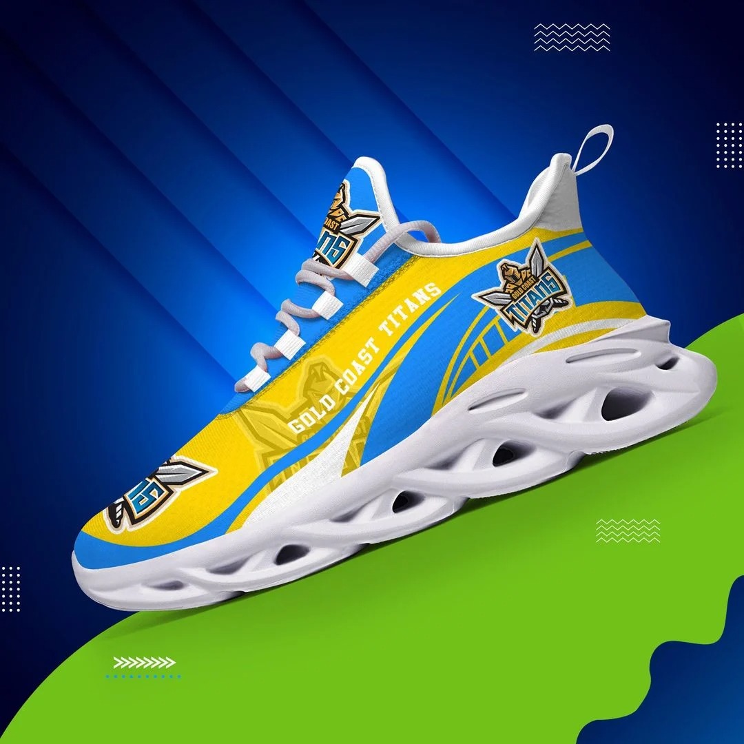 Nrl Gold Coast Titans Clunky Max Soul Shoes Nrl Gold Coast Titans Clunky Max Soul Shoes