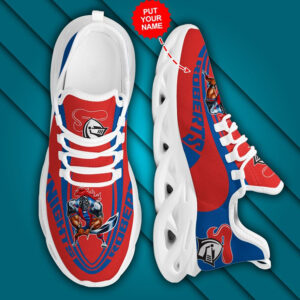 Nrl Newcastle Knights Custom Name Clunky Max Soul Shoes
