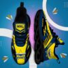 Nrl North Queensland Cowboys Personalized Clunky Max Soul Shoes