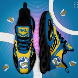Nrl Parramatta Eels Personalized Clunky Max Soul Shoes