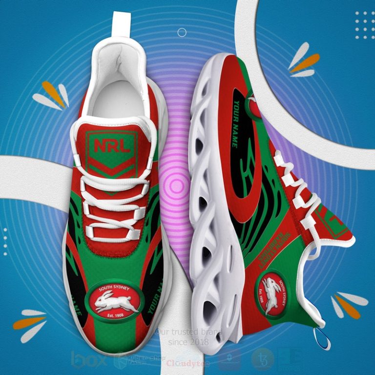 Nrl-South-Sydney-Rabbitohs-Personalized-Clunky-Max-Soul-Shoes-1
