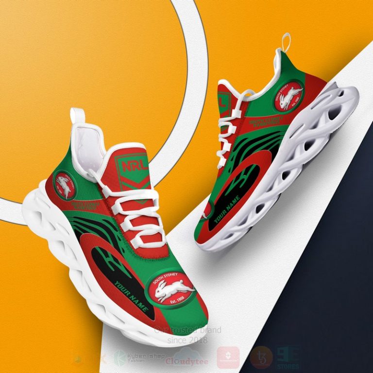 Nrl-South-Sydney-Rabbitohs-Personalized-Clunky-Max-Soul-Shoes-3