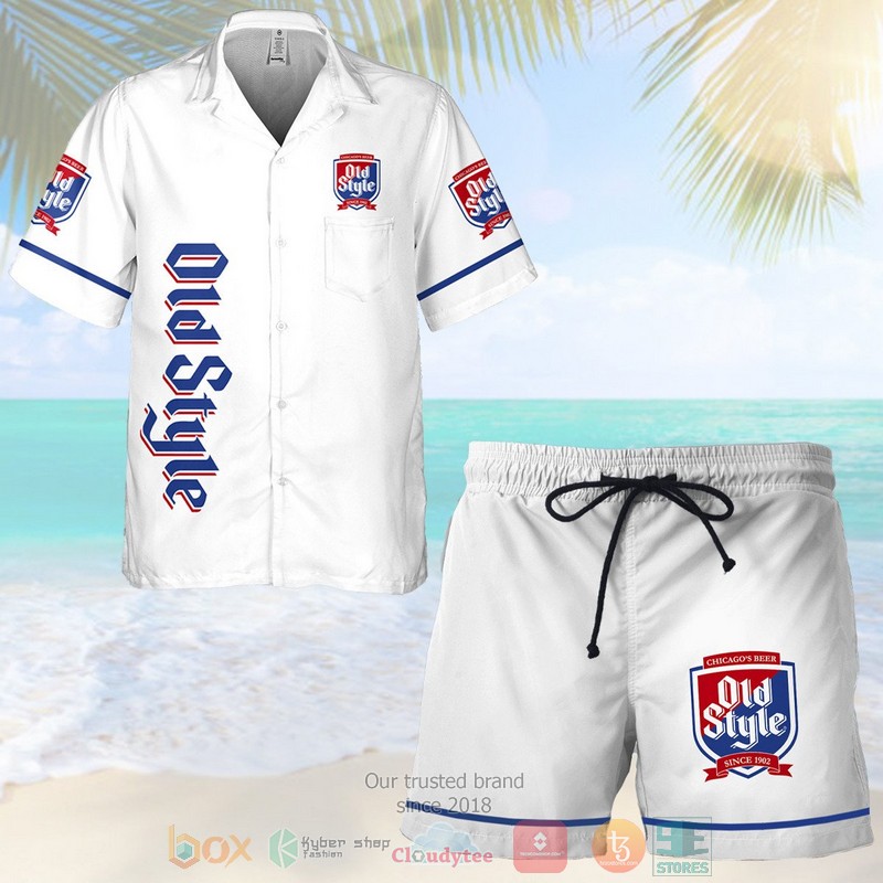 Old Style The Chicago Beer Hawaiian Shirt Old Style The Chicago Beer Hawaiian Shirt