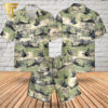 Olive Palm Pattern Us Air Force Army Helicopter All Over Print Hawaiian Shirts And Beach Shorts