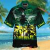 Oregon Ducks Tropical Hawaiian Shirt And Shorts