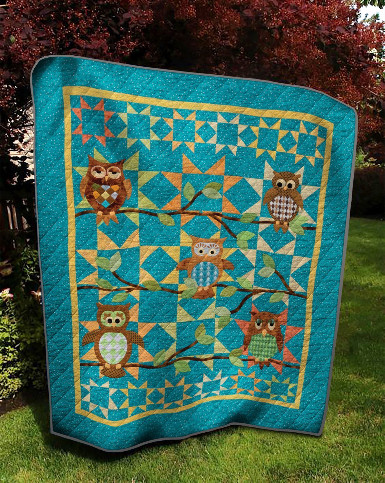 Owls Quilt Cionf Owls Quilt Cionf