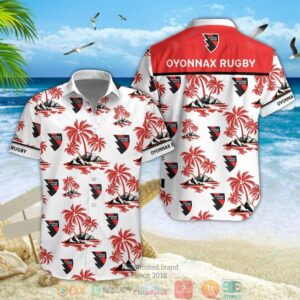 Oyonnax Rugby Hawaiian Shirt